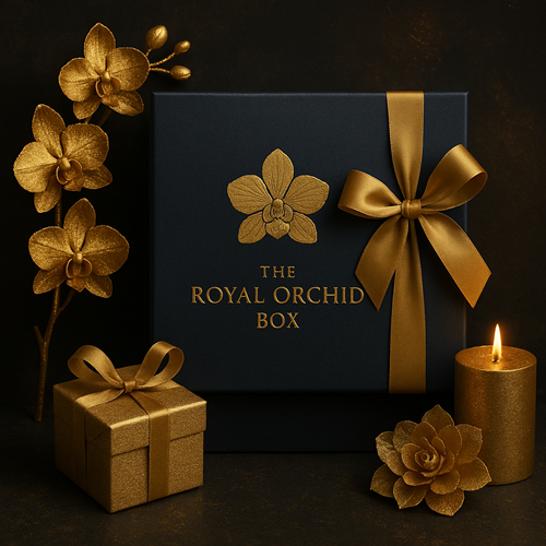 Premium Royal Orchid gift box delivery